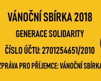 Vánoční sbírka 2018